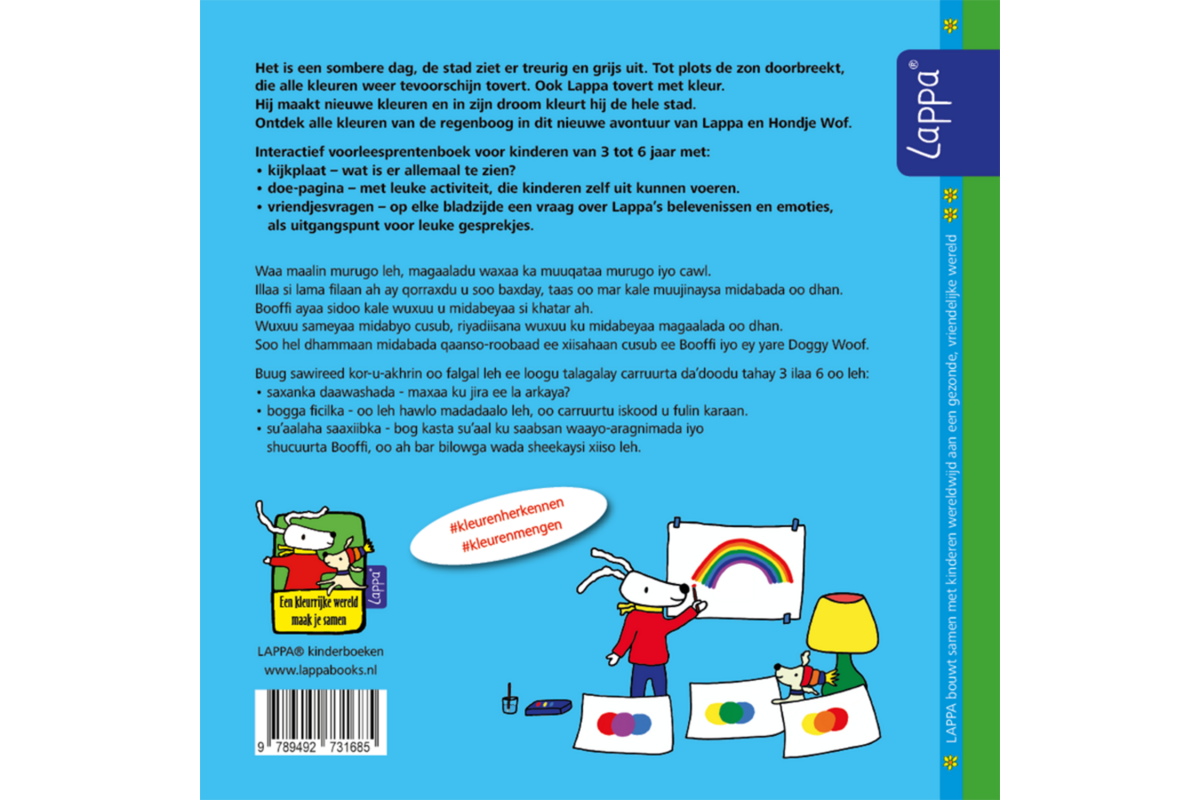 Lappa Kids - Lappa kleurt de stad (Nederlands - Somalisch)