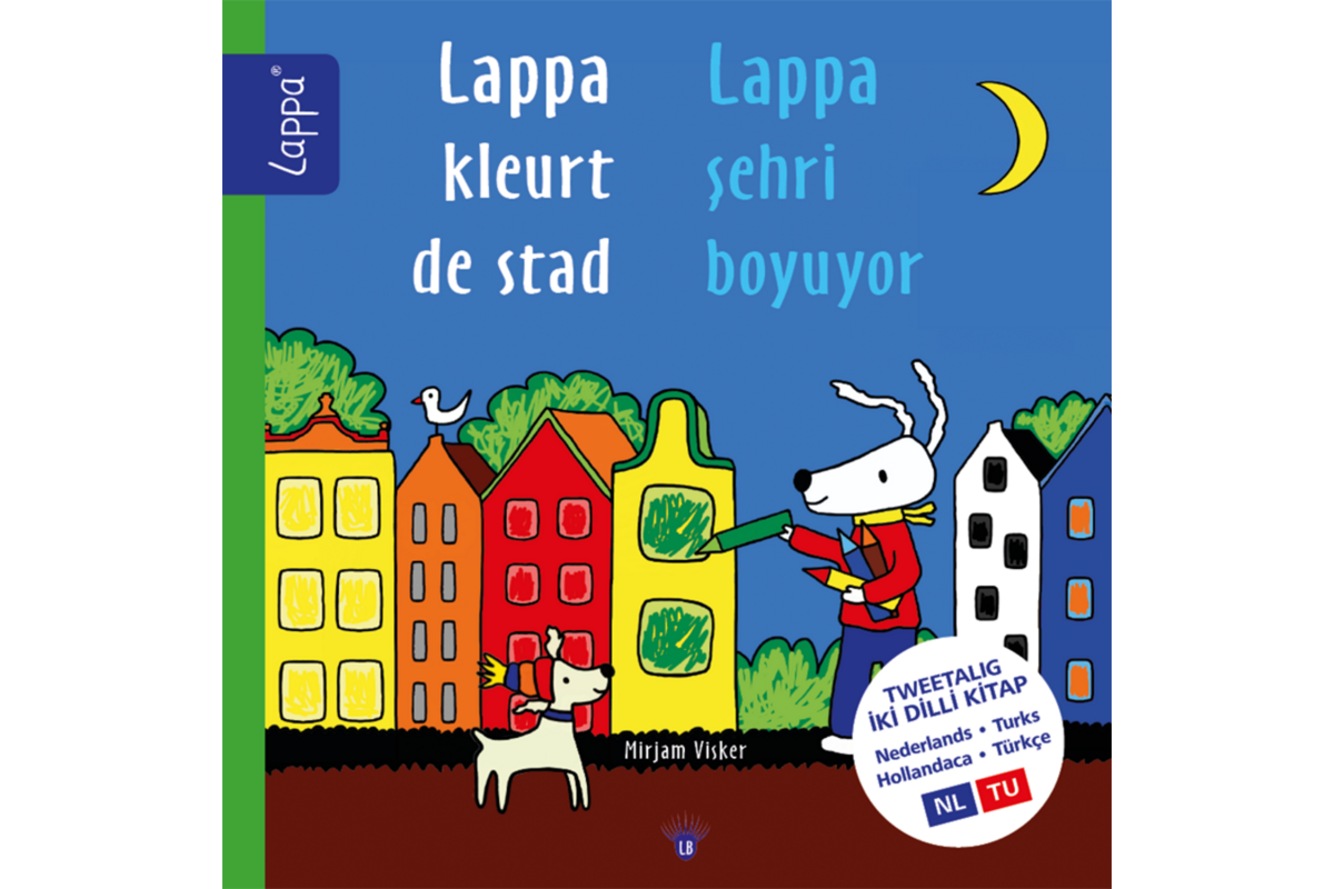 Lappa Kids - Lappa kleurt de stad (Nederlands - Turks)