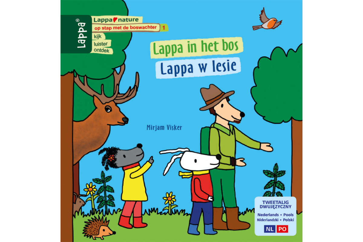 Lappa Loves Nature - Lappa in het bos (Nederlands - Pools)