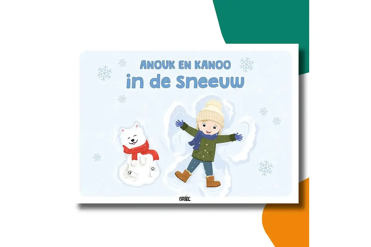 Anouk en Kanoo in de sneeuw - Kamishibai vertelplaten