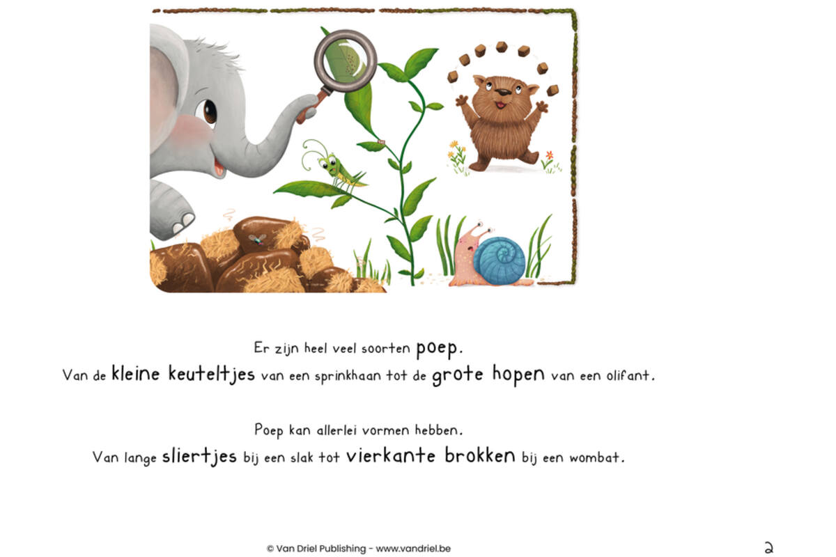 De regenboogdrol - Kamishibai vertelplaten