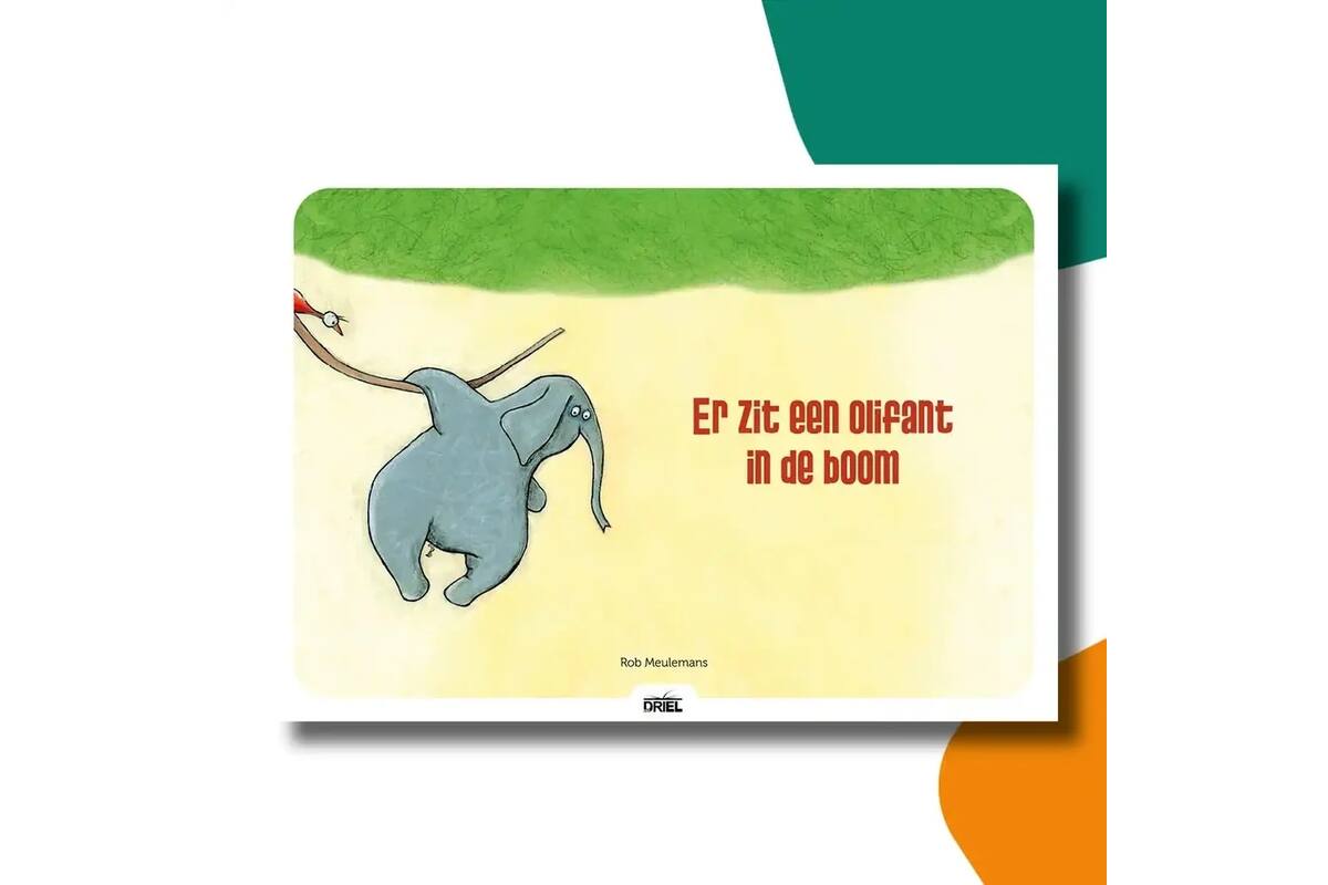 Er zit een olifant in de boom - Kamishibai vertelplaten