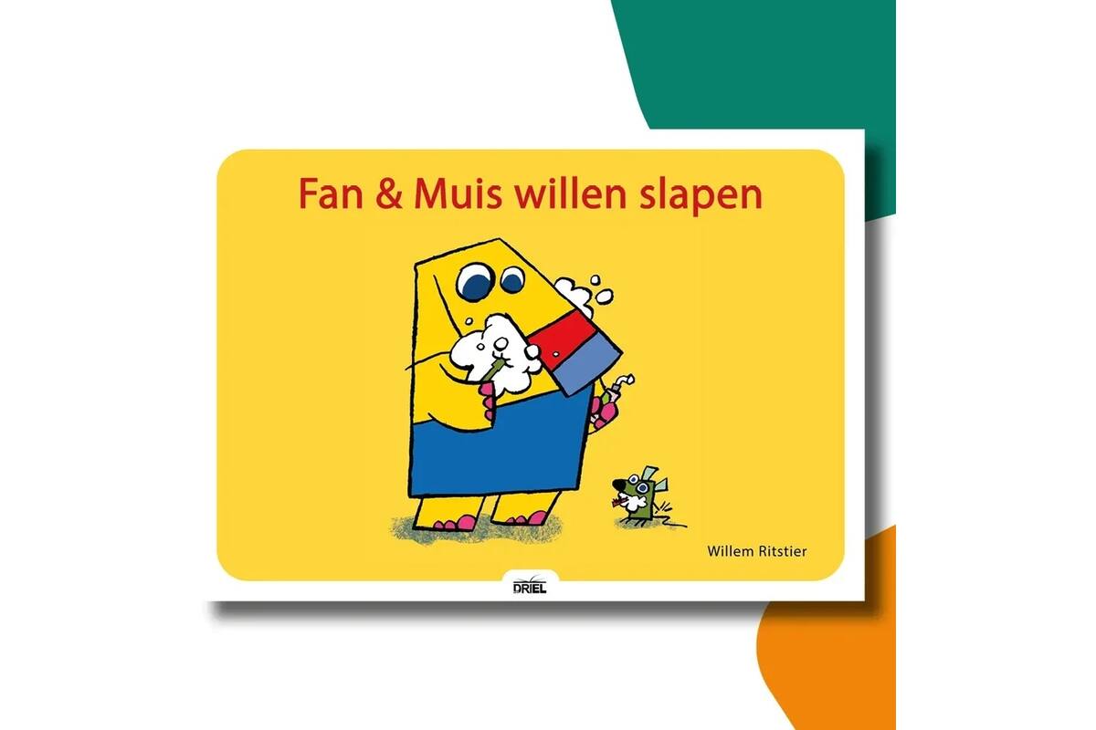 Fan & muis willen slapen - Kamishibai vertelplaten