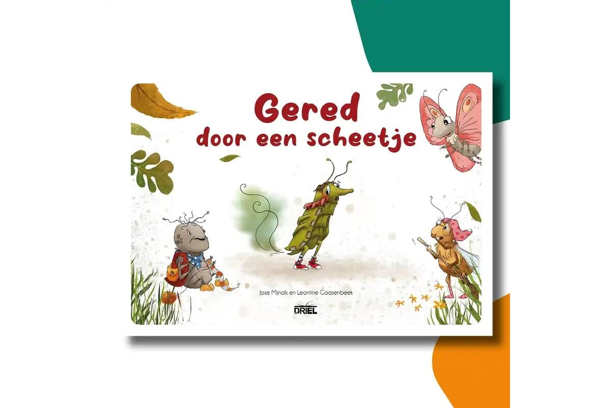 Gered door een scheetje - Kamishibai vertelplaten