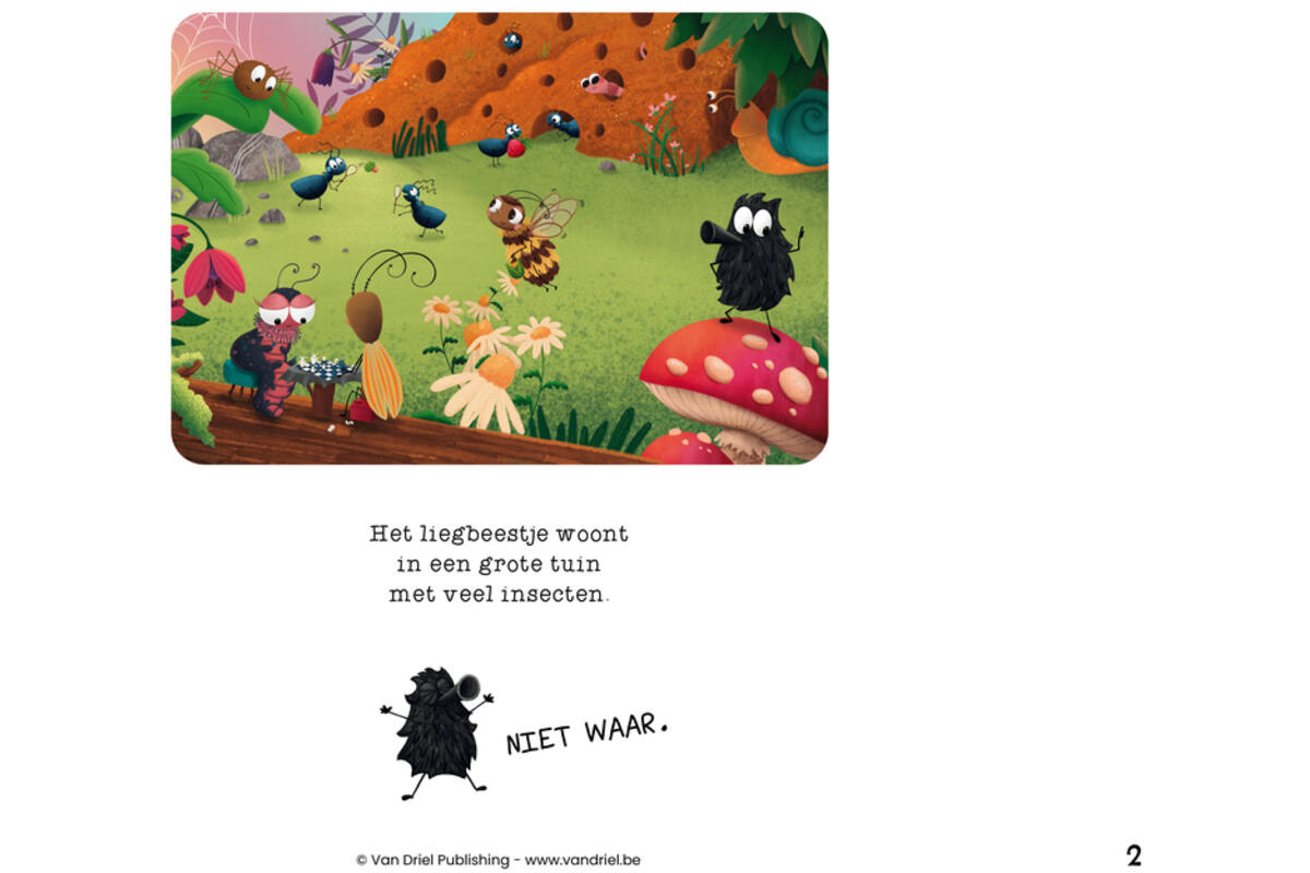 Het liegbeestje - Kamishibai vertelplaten