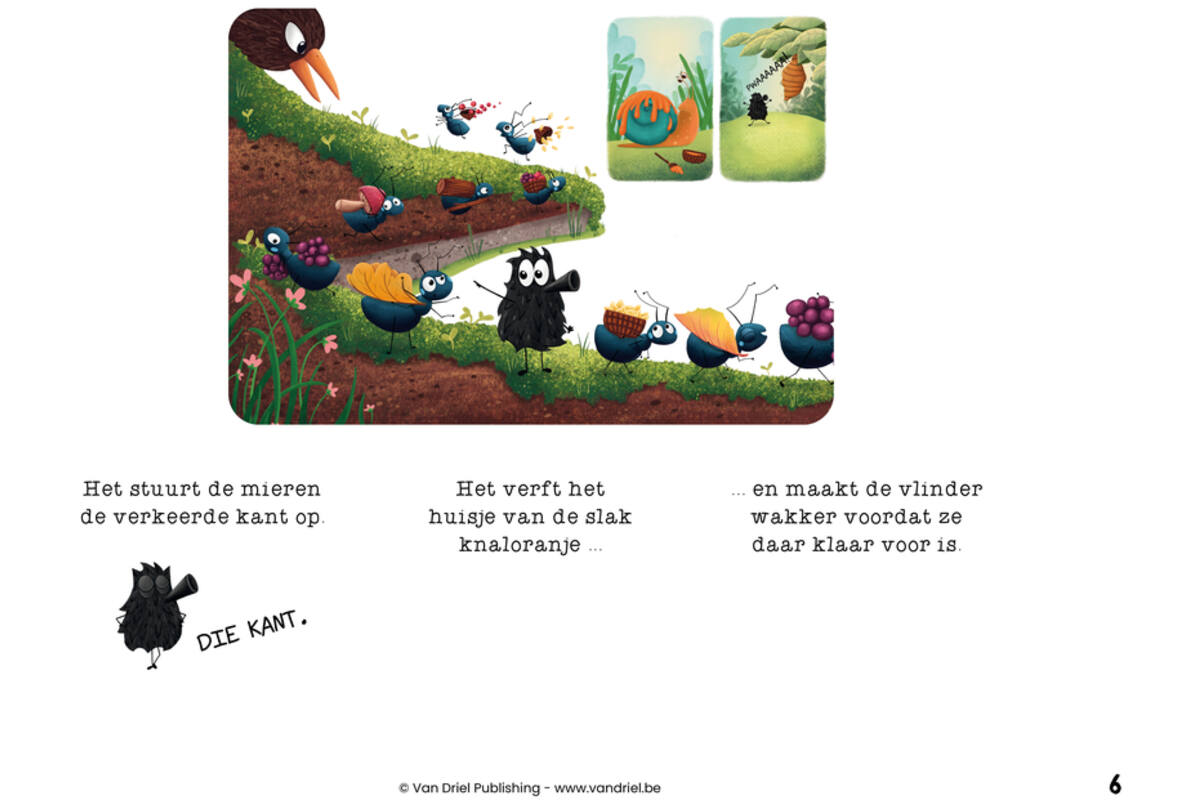 Het liegbeestje - Kamishibai vertelplaten