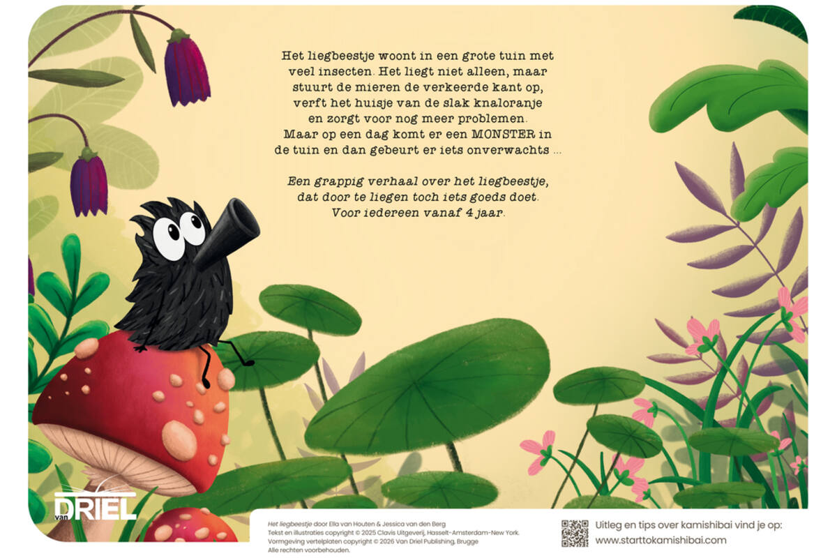 Het liegbeestje - Kamishibai vertelplaten