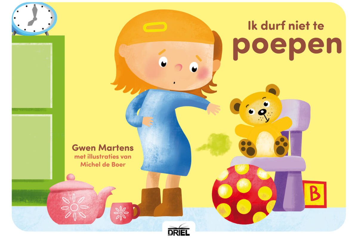 Ik durf niet te poepen - Kamishibai vertelplaten