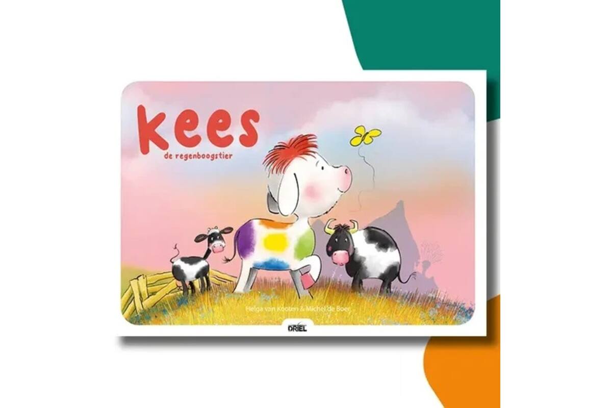 Kees de regenboogstier - Kamishibai vertelplaten