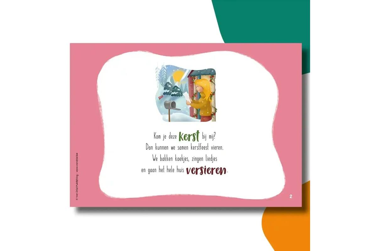 Kerst samen met jou - Kamishibai vertelplaten
