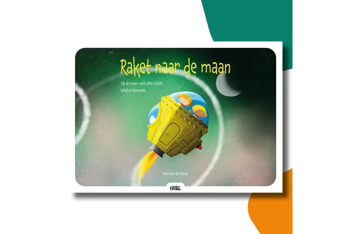 Raket naar de maan - Kamishibai vertelplaten
