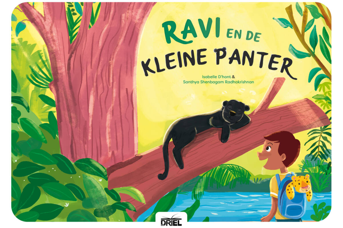 Ravi en de kleine panter - Kamishibai vertelplaten