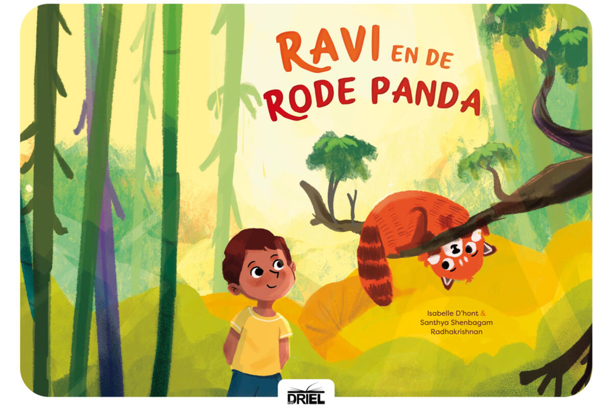 Ravi en de rode panda - Kamishibai vertelplaten