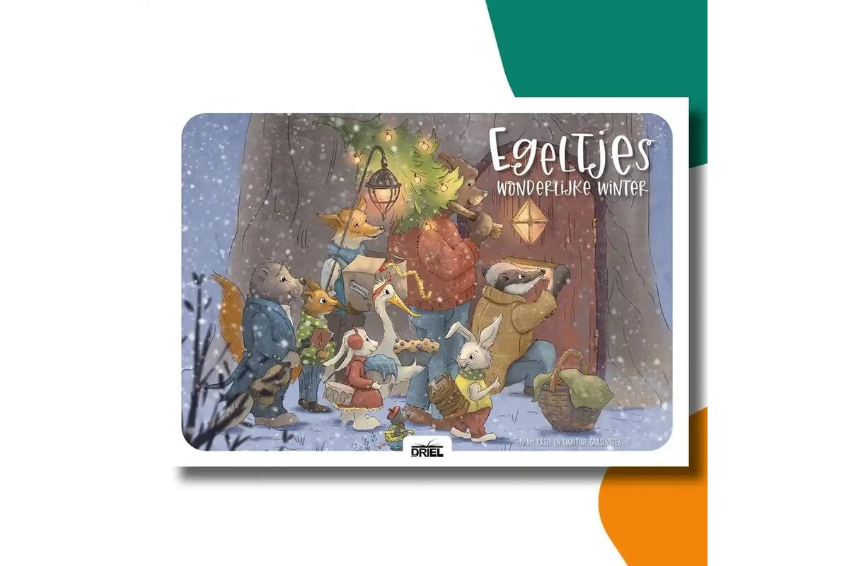 Egeltjes wonderlijke winter - Kamishibai vertelplaten