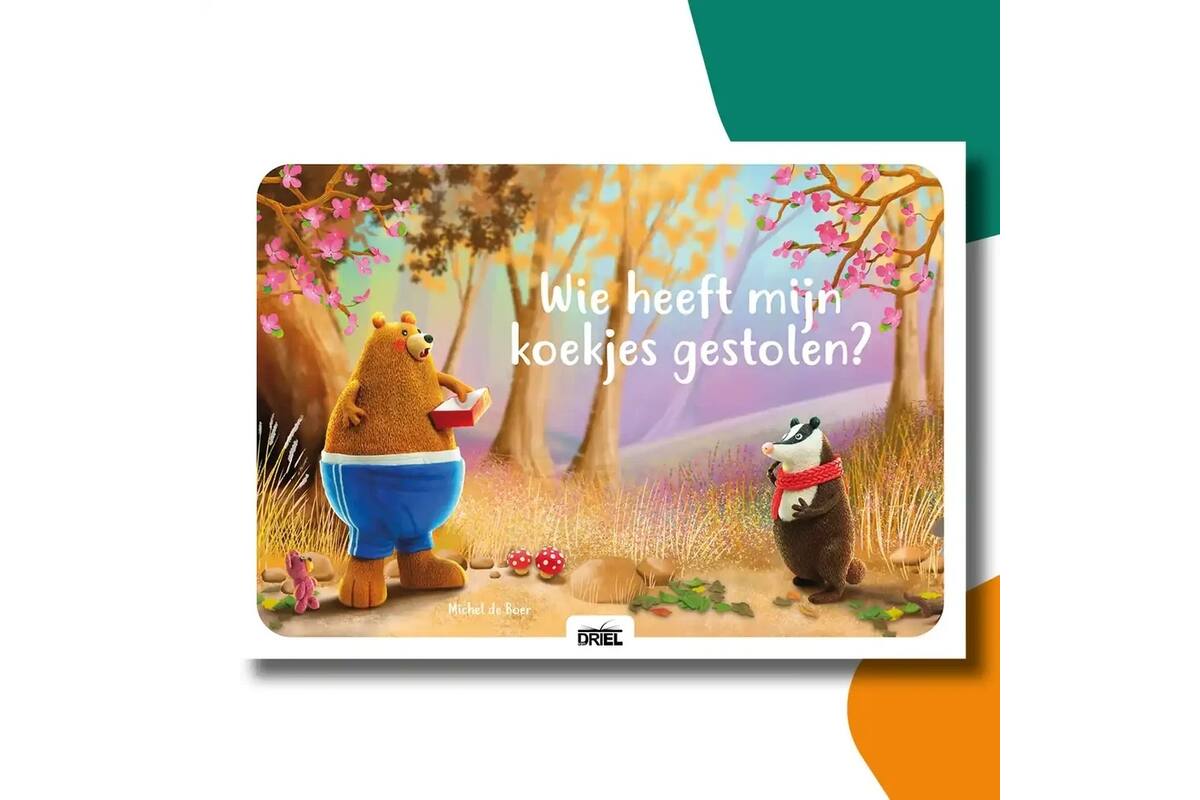 Wie heeft mijn koekjes gestolen? - Kamishibai vertelplaten