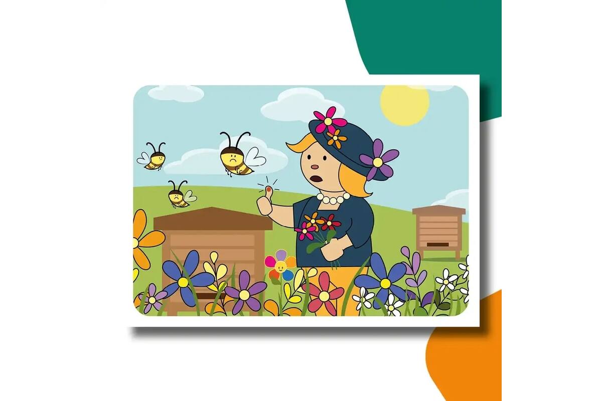 De bijtjes van Juliette en Juliaan - set Kamishibai vertelplaten & prentenboek