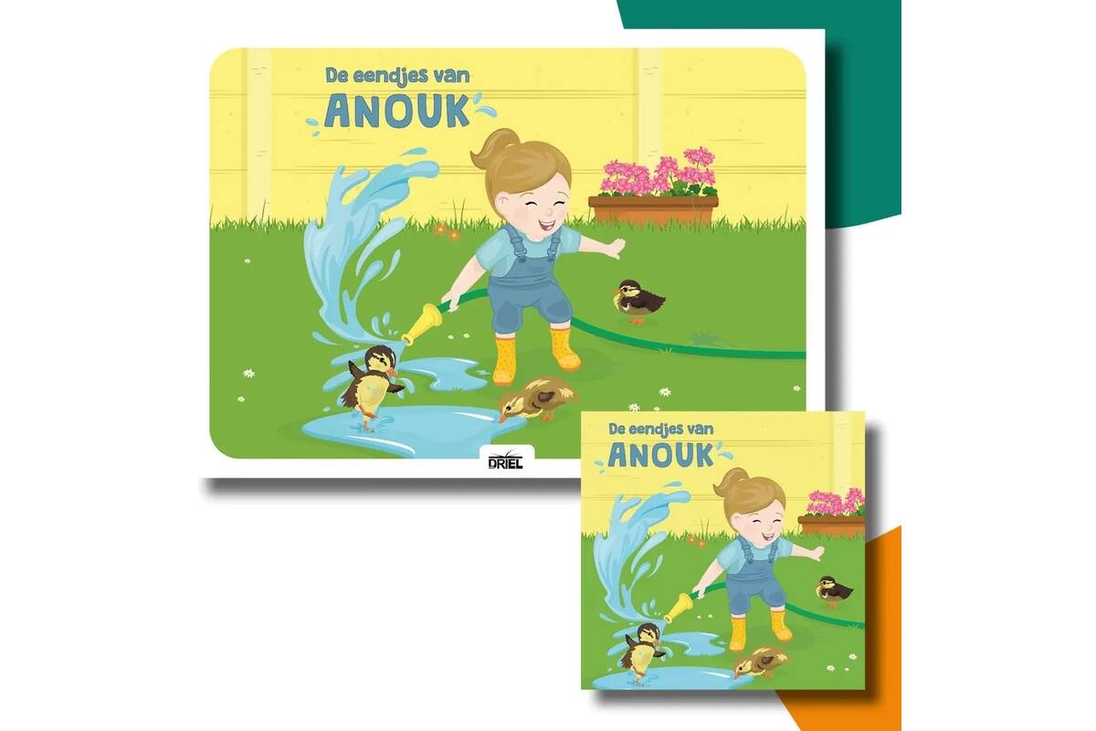 De eendjes van Anouk - set Kamishibai vertelplaten & prentenboek