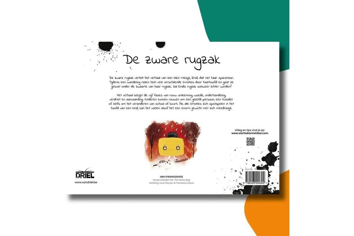 De zware rugzak - set Kamishibai vertelplaten & prentenboek