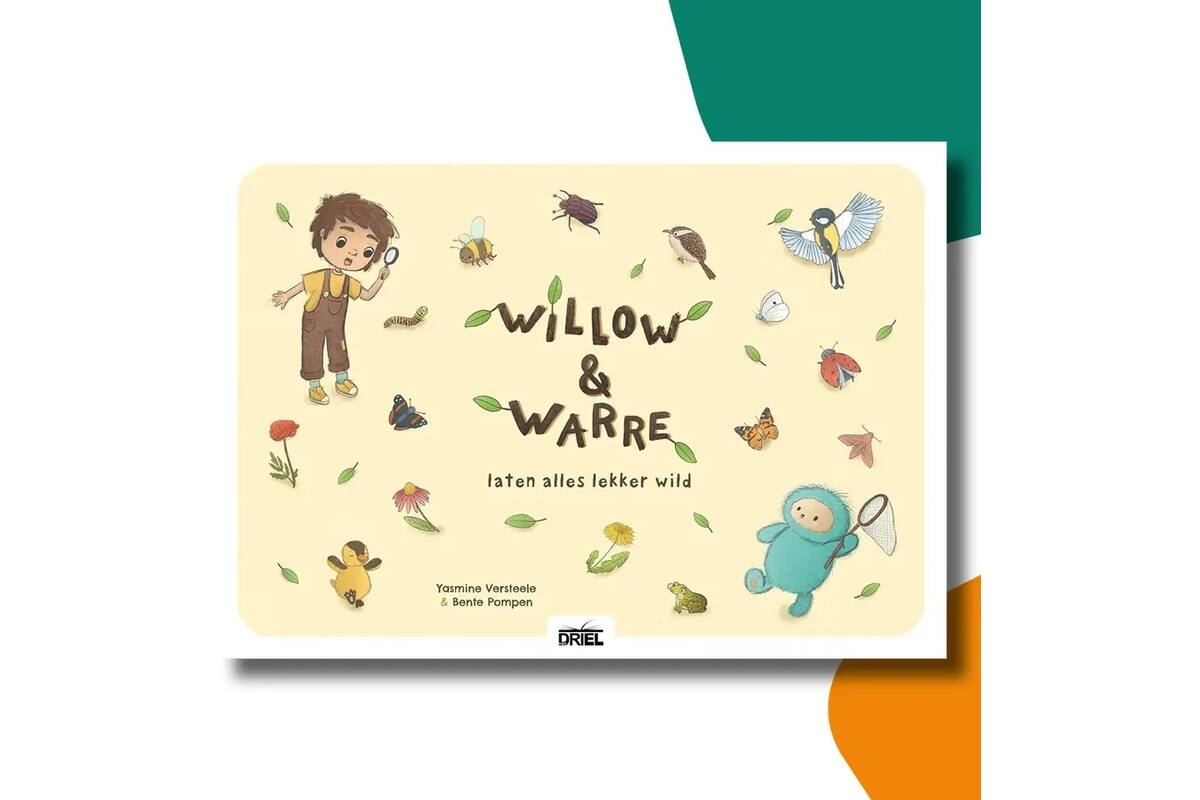 Willow & Warre laten het lekker wild - Kamishibai vertelplaten