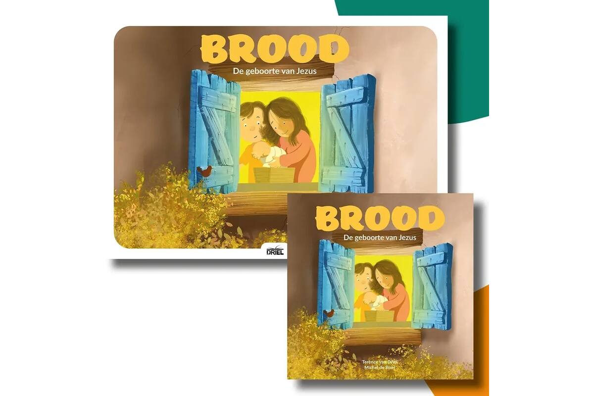 Brood - set Kamishibai vertelplaten & prentenboek