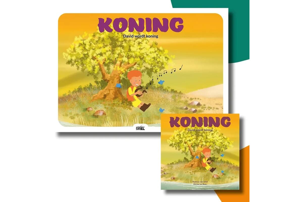 Koning - set Kamishibai vertelplaten & prentenboek