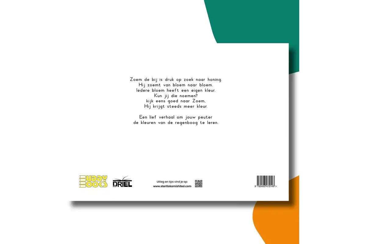 Zoem de bij - set Kamishibai vertelplaten & prentenboek
