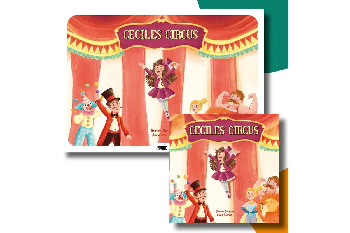 Ceciles circus - set Kamishibai vertelplaten & prentenboek