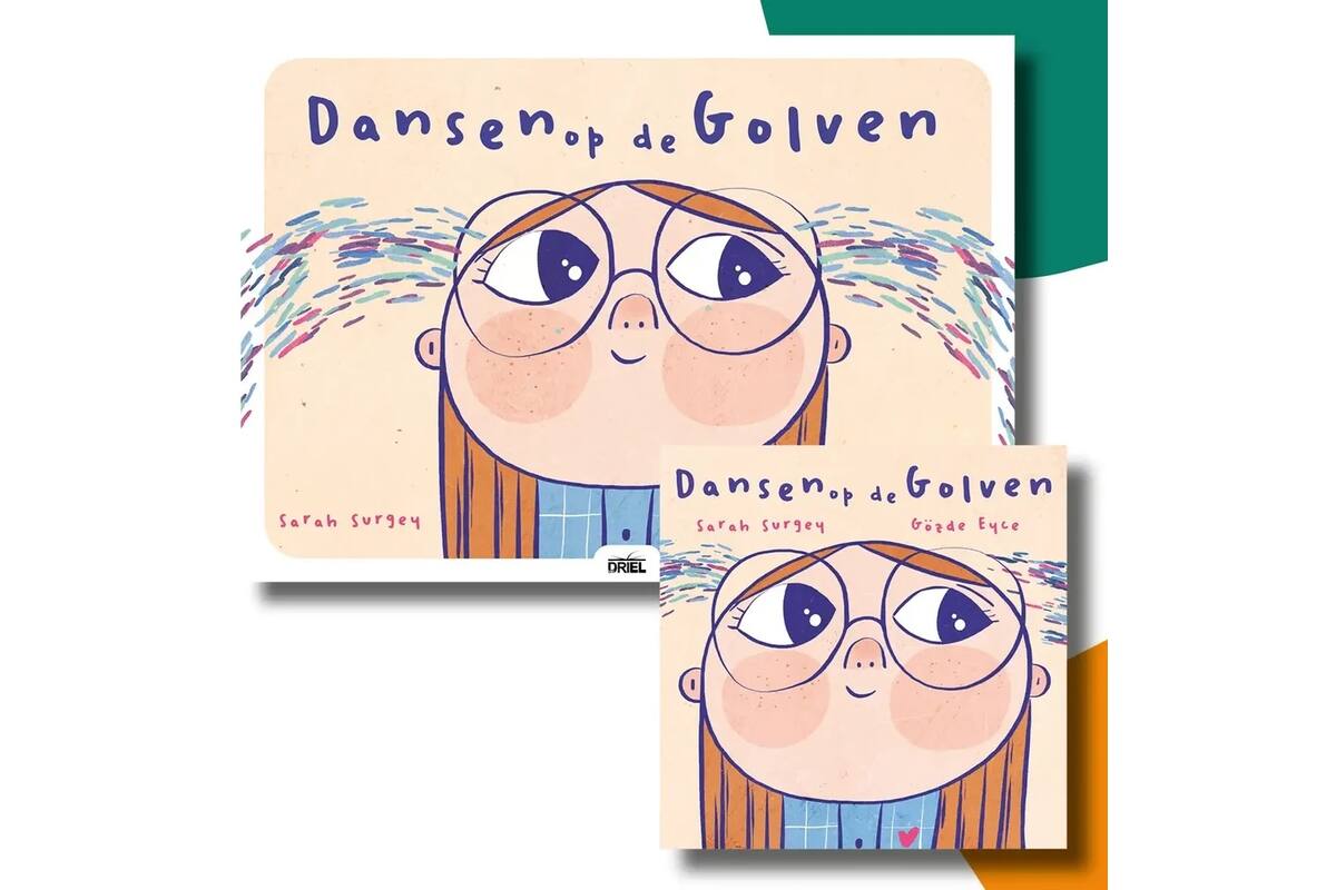 Dansen op de golven - set Kamishibai vertelplaten & prentenboek