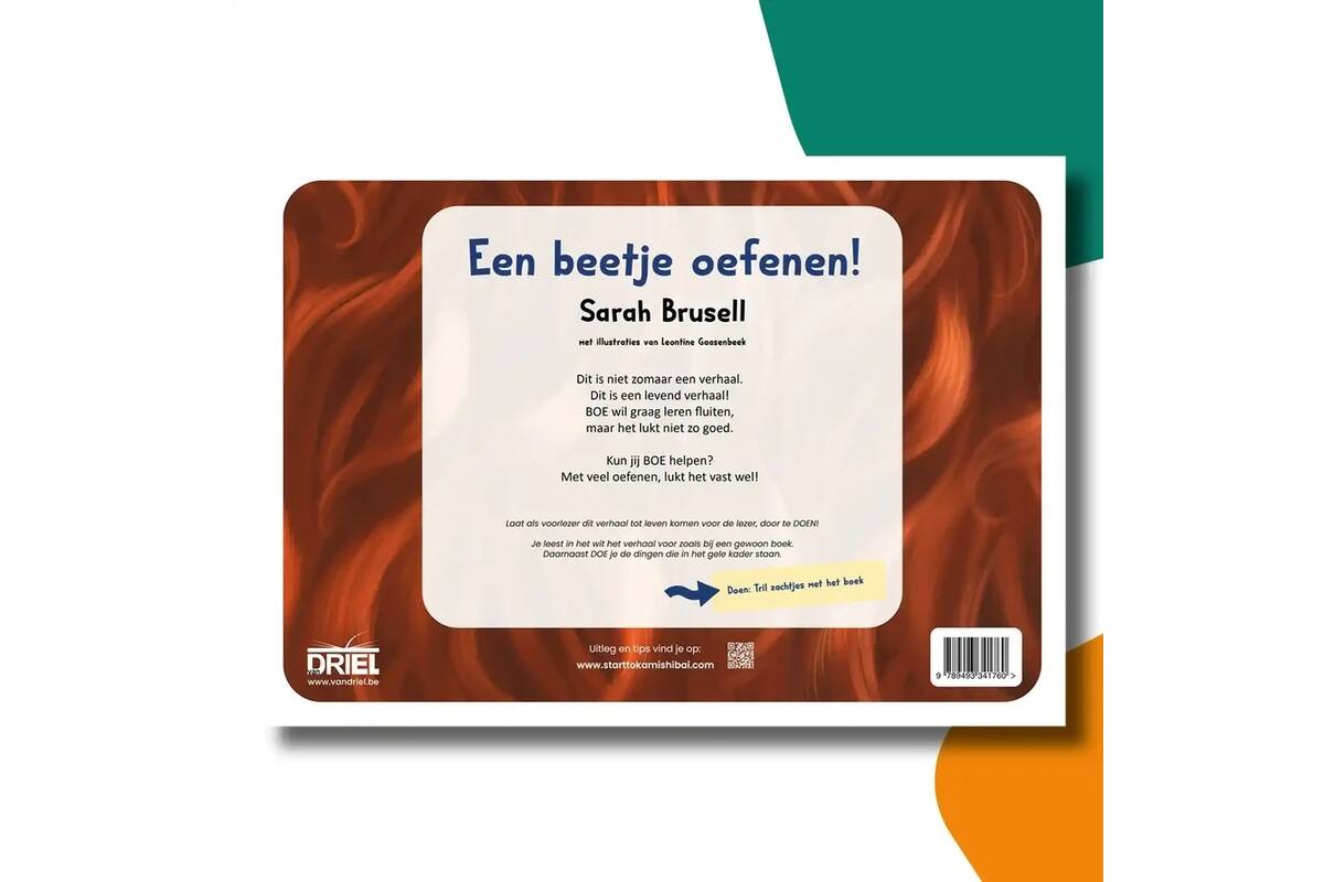 Een beetje oefenen - set Kamishibai vertelplaten & prentenboek