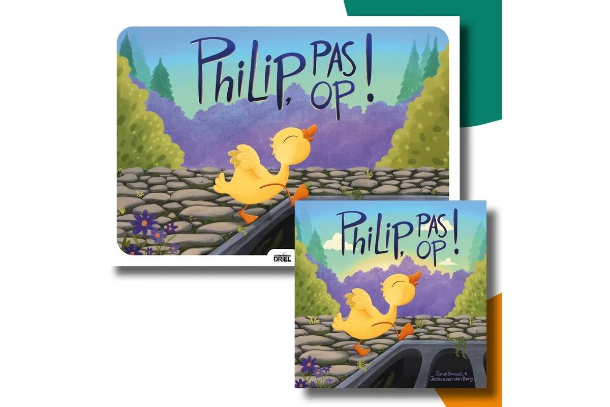 Philip, pas op! - set Kamishibai vertelplaten & prentenboek