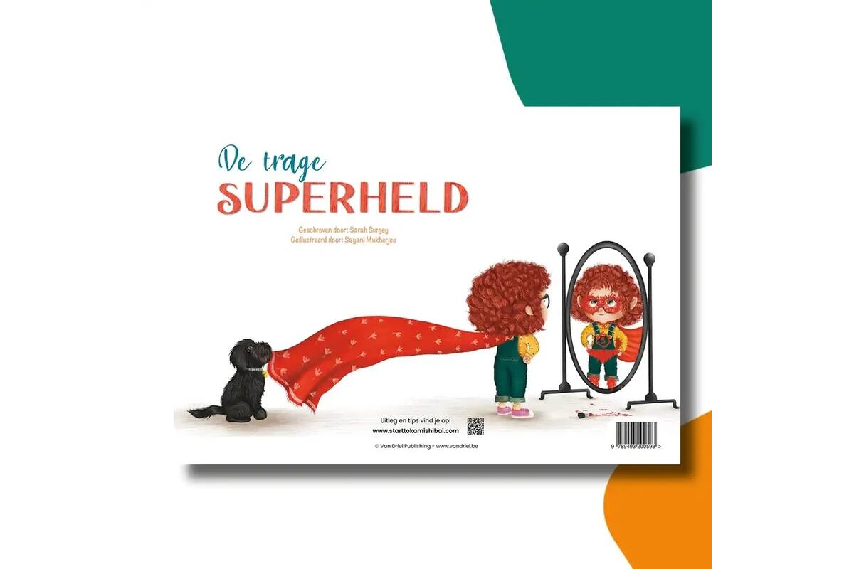 De trage superheld - set Kamishibai vertelplaten & prentenboek
