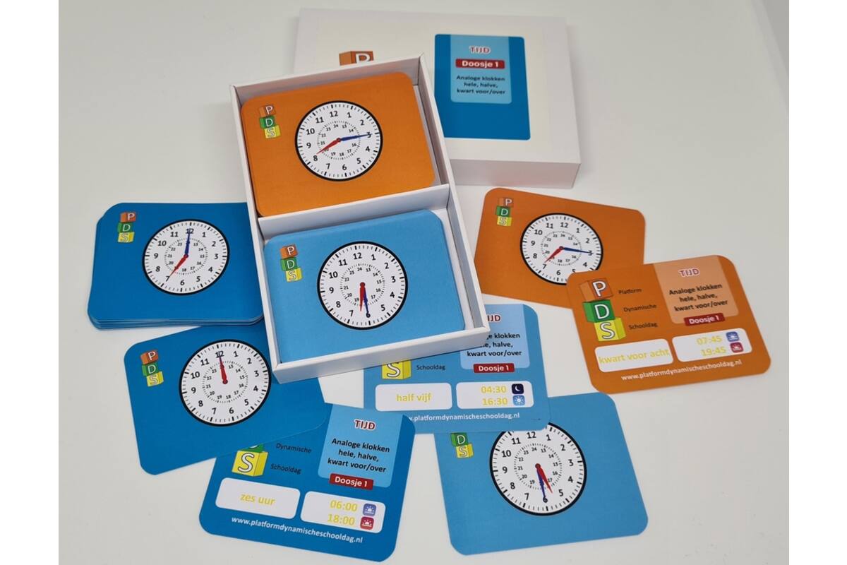 Dynamische schooldag Bewegend leren Box 6 Tijd