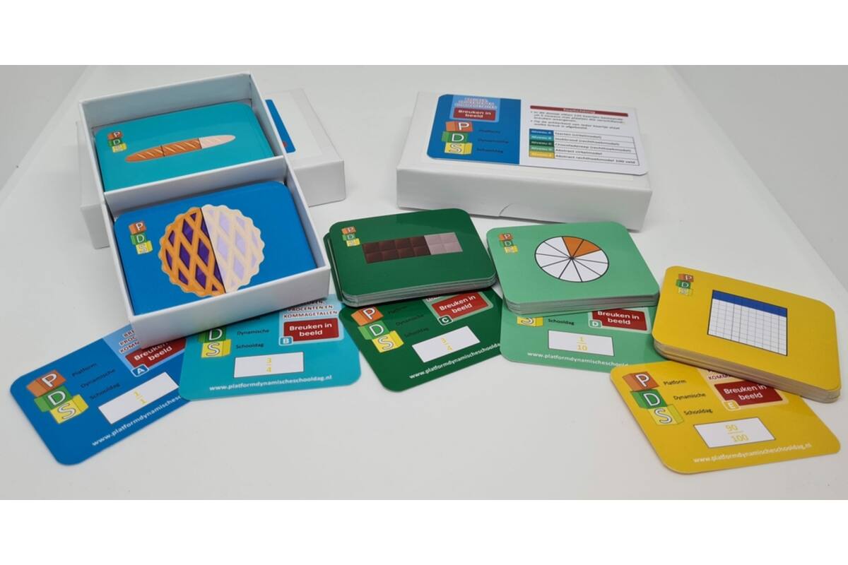 Dynamische schooldag Bewegend leren Box 5 Breuken. proc. en kommaget.