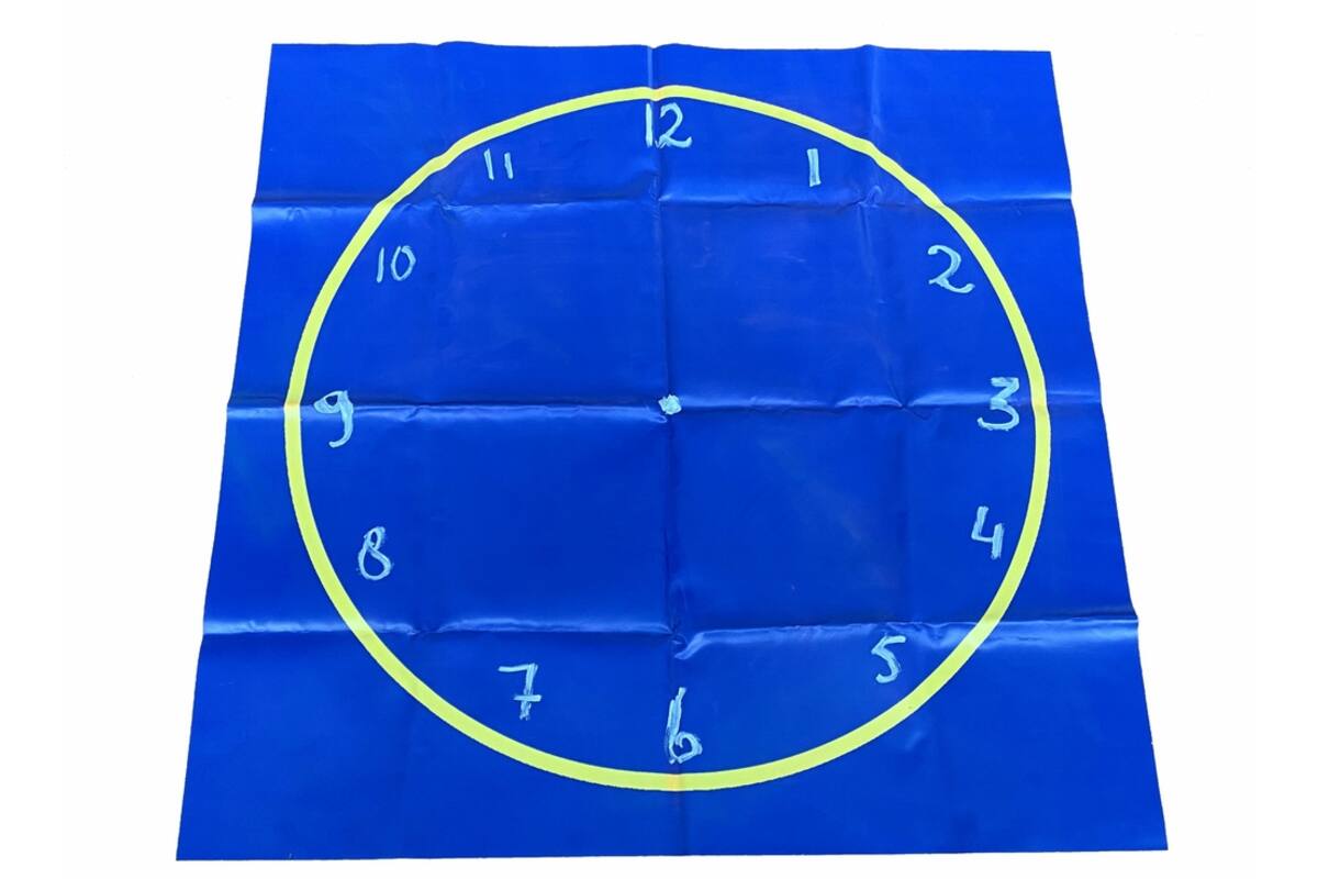 Dynamische schooldag Bewegend leren Mat 5 Cirkel