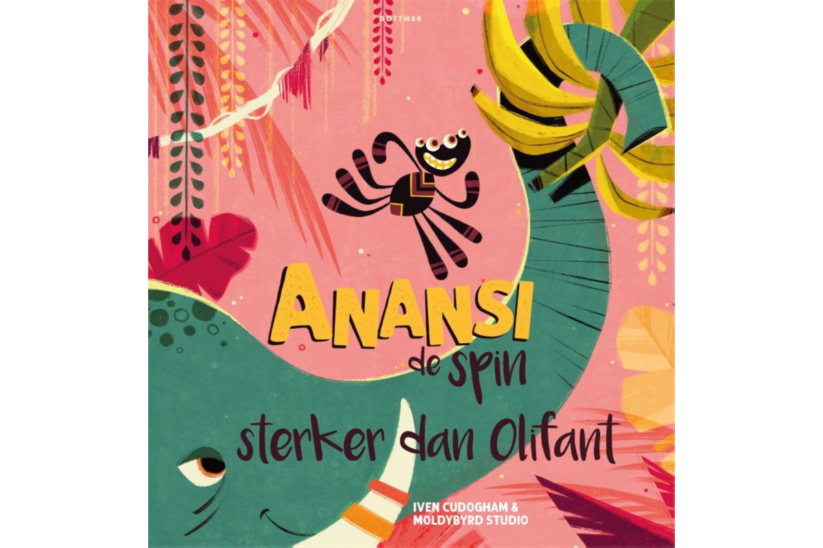 Sterker dan Olifant (Anansi de spin) - Iven Cudogham