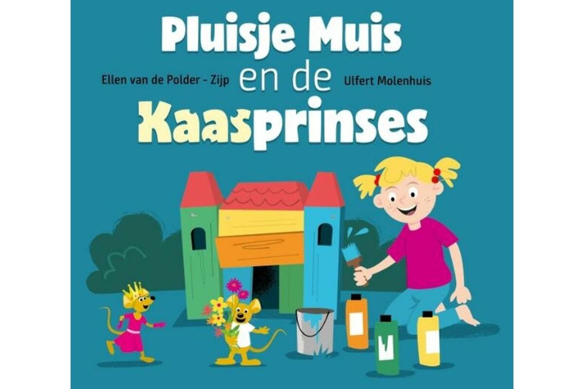 Pluisje muis en de kaasprinses Kamishibai vertelplaten