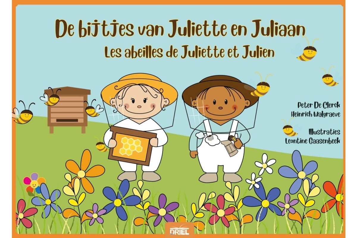 De bijtjes van Juliette en Juliaan Kamishibai vertelplaten