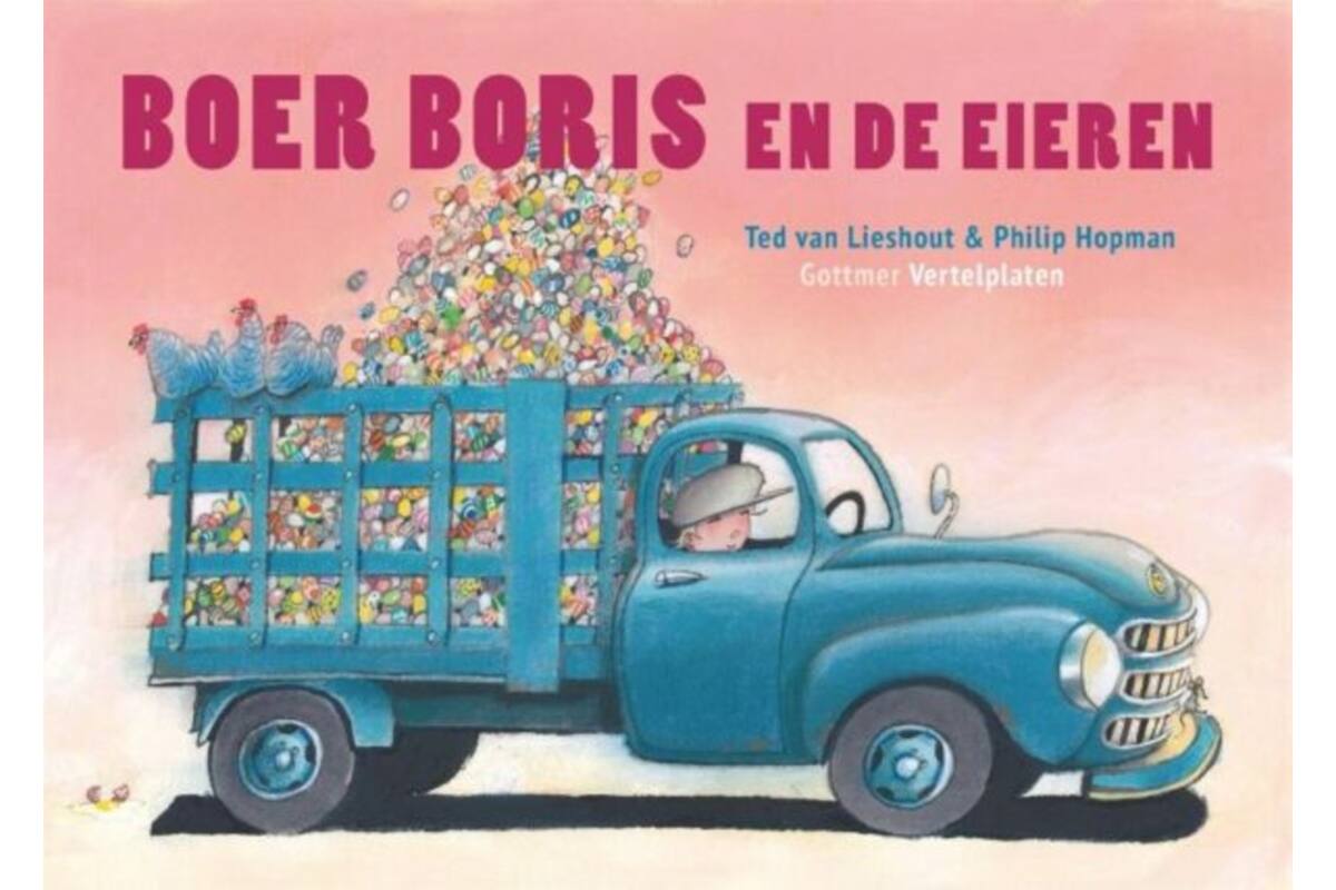 Boer Boris en de eieren Kamishibai vertelplaten
