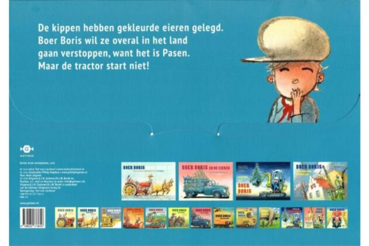 Boer Boris en de eieren Kamishibai vertelplaten