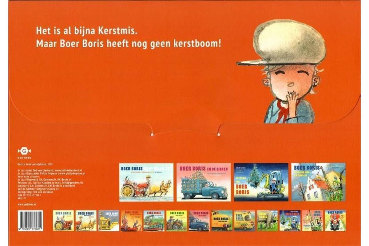 Kerstmis met Boer Boris Kamishibai vertelplaten