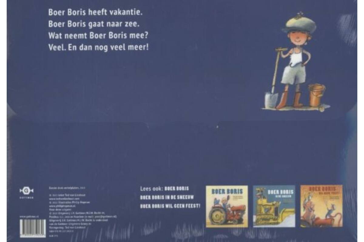 Boer Boris gaat naar zee Kamishibai vertelplaten