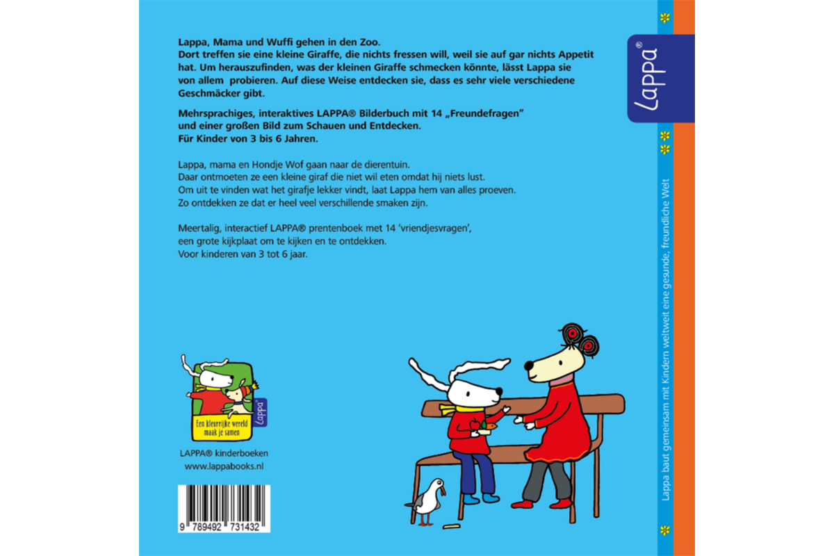 Lappa Kids - Lappa in de dierentuin (Duits - Nederlands)