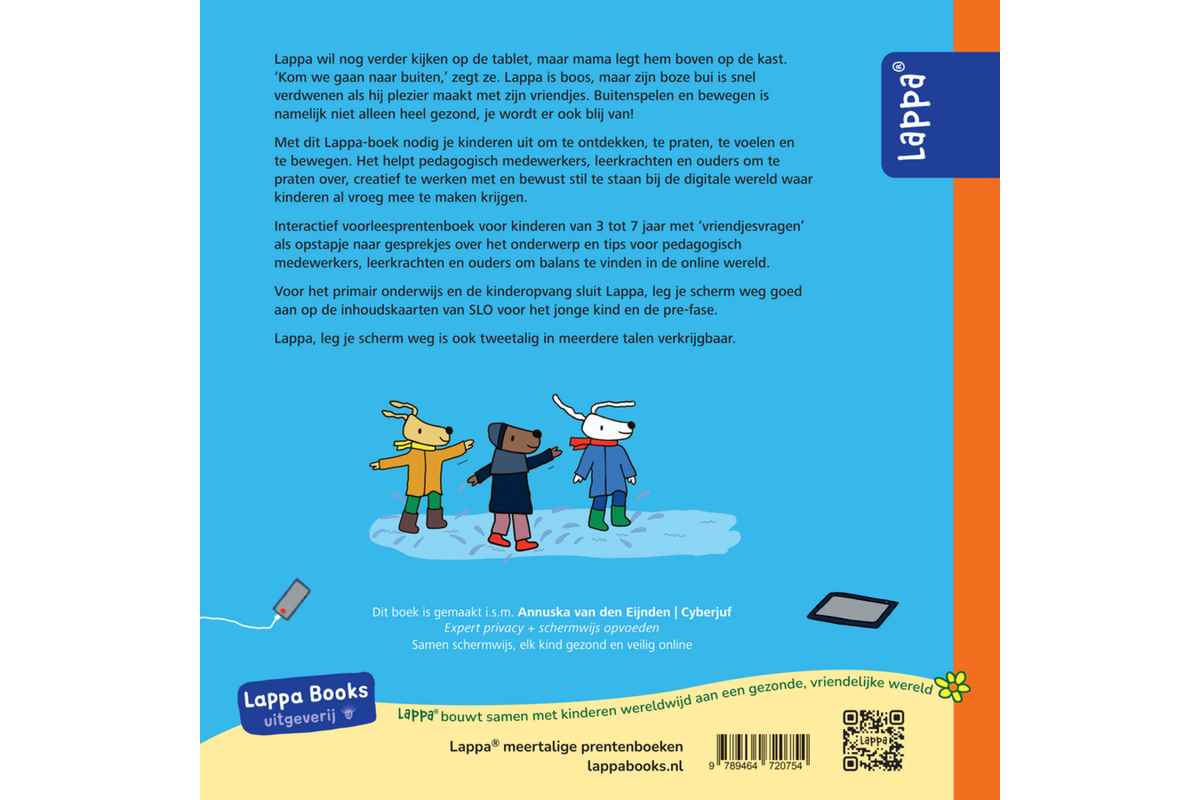 Lappa Kids - Lappa leg je scherm weg (Nederlands)