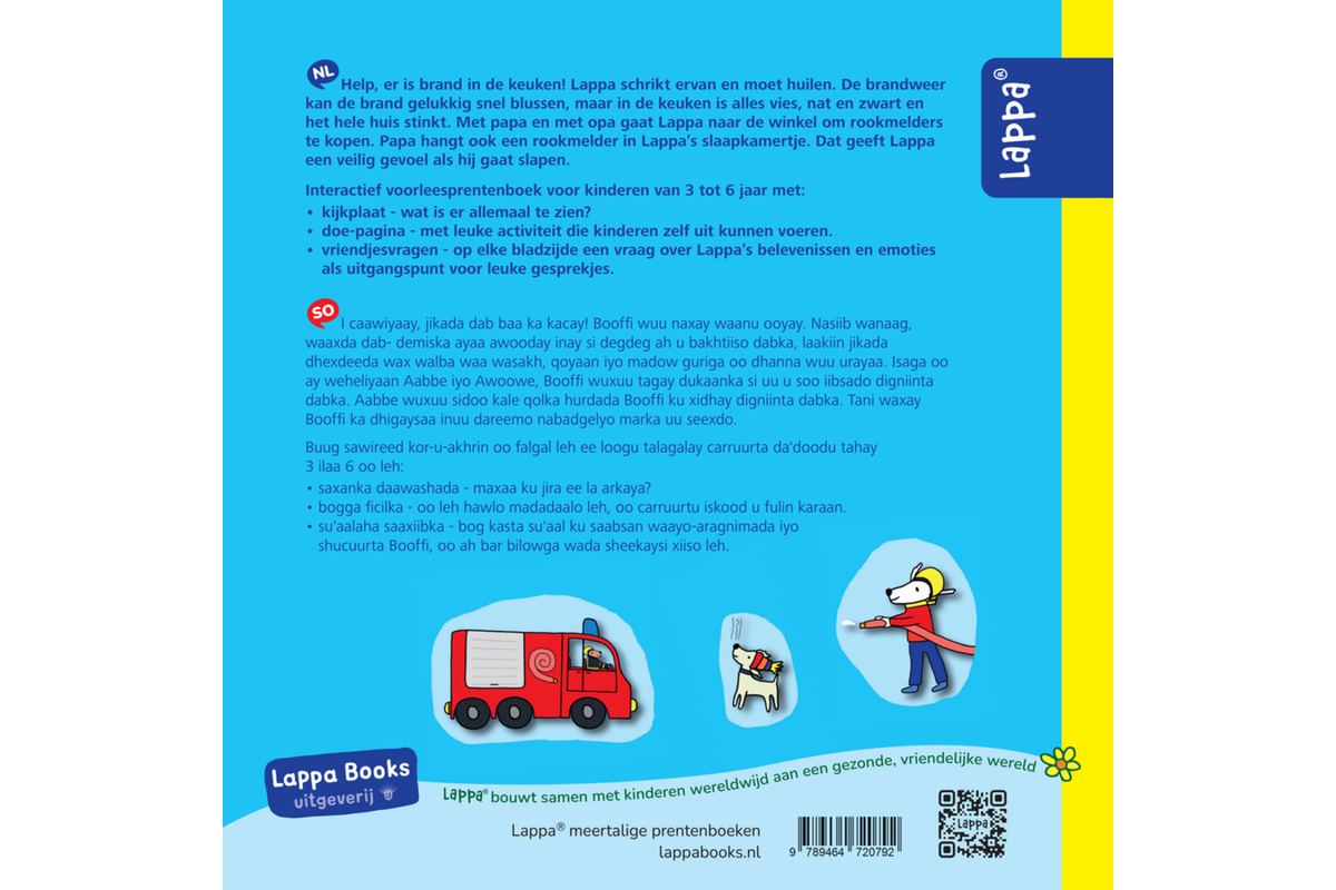 Lappa Kids - Lappa en de brandweer (Nederlands - Somalisch)