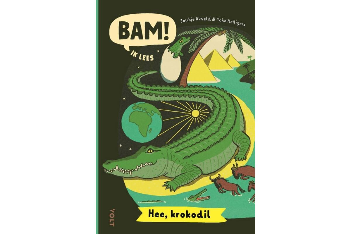 Bam! Ik lees: Hee, krokodil - Joukje Akveld