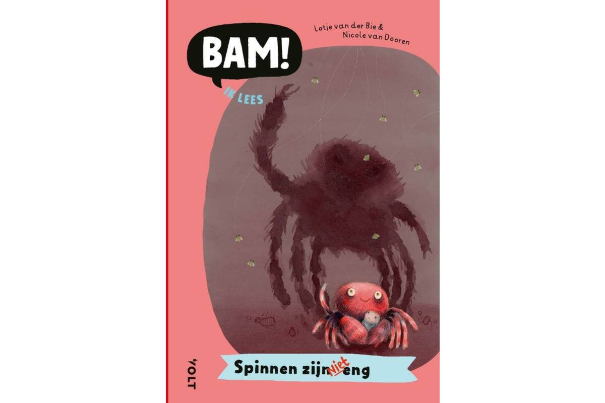 Bam! Ik lees: Spinnen zijn niet eng - Lotje van der Bie