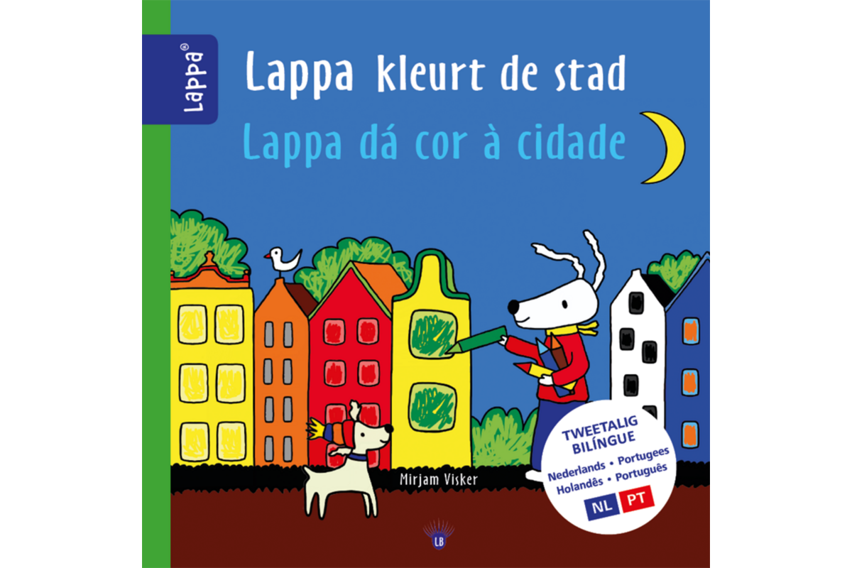 Lappa Kids - Lappa kleurt de stad (Nederlands - Portugees)