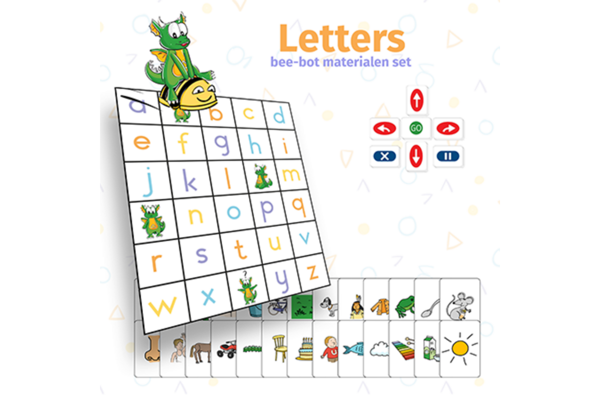 Delta.school (Delta de Draak) Bee-Bot materialenset letters