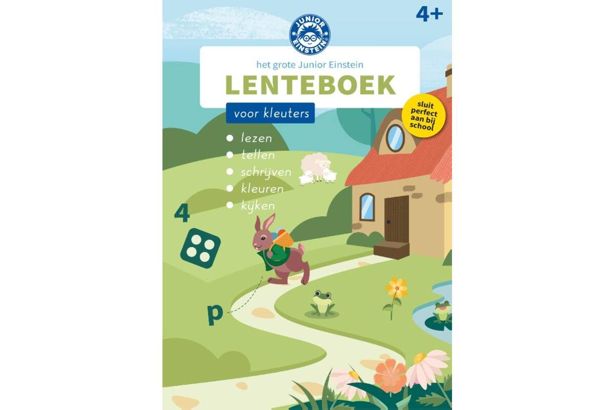 Het grote Junior Einstein Lenteboek voor kleuters
