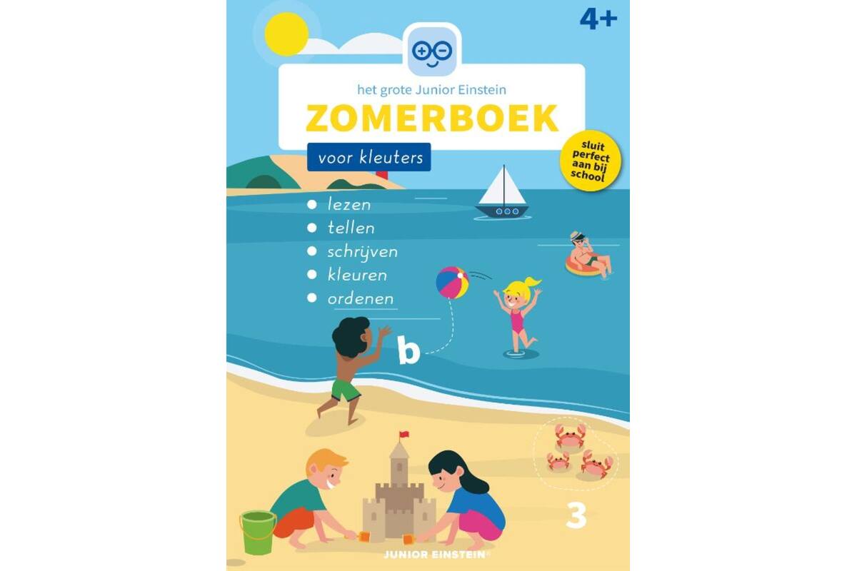 Het grote Junior Einstein Zomerboek voor kleuters